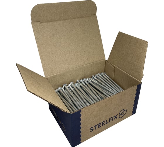 Гвозди строительные Steelfix 3,0x70 цинк 1кг (282 шт) ГСЦ30701