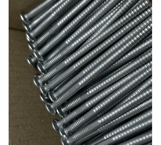 Гвозди ершёные Steelfix 3,4x90 цинк 1кг (164 шт) ГЕЦ34901