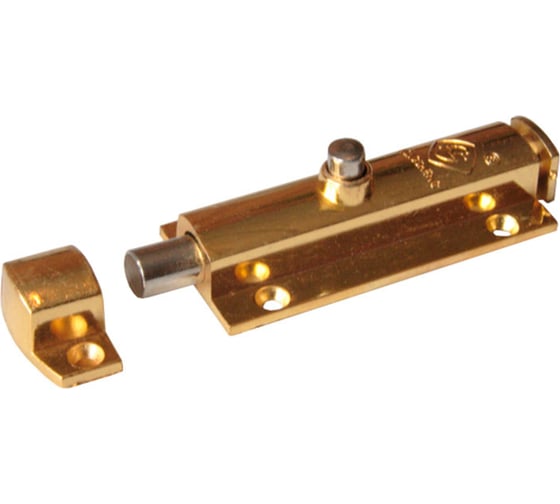 Защелка Mebax автомат, золото, большая, 85x30 00-00002686 1