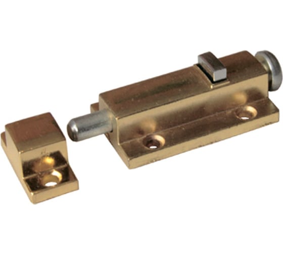 Защелка Mebax автомат, золото, малая, 69x30 00-00002687 1