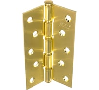 Петля стальная Ренц 125х75х2.5, 4 подш., плоск. колп., лат. мат. IN125-4BB FH SB