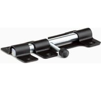 Дверной засов Симеко зщ 016 чёрный, l-115 мм Д1008