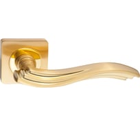 Дверная ручка на квадратной розетке Джулия РЕНЦ DH 58-02 SG/GP