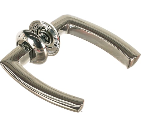 Ручка дверная Ренц "Лучиана", хром блестящий INDH 85-08 CP