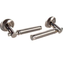 Ручка дверная Ренц "Палермо", никель мат - никель блест. INDH 44-08 SN/NP