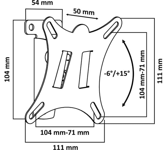 Кронштейн для телевизора LE'STER LST-101.02
