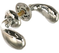 Ручка дверная Ренц "Сильвия" хром блестящий INDH 12-08 CP