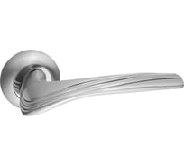 Ручка дверная Ренц "Фабрицио", никель мат. INDH 82-08 SN