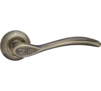 Ручка дверная Ренц "Флория", бронза античная INDH 17-08 AB