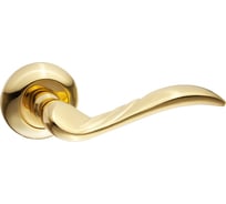 Ручка дверная Ренц "Франческа", латунь блест. INDH 29-08 GP