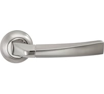 Ручка дверная Ренц "Фуроре" никель мат./никель бл. INDH 11-08 SN/NP