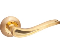 Ручка дверная Ренц "Эмилия", лат.мат.-лат.бл. INDH 49-08 SG/GP