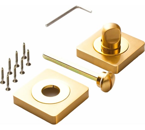 Завертка квадратная к ручкам TIXX КВ BK 05 SG/GP