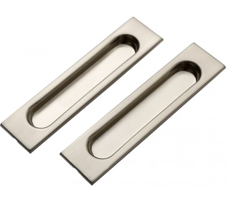 Ручки для раздвижных дверей, никель матовый TIXX INSDH 601 SN