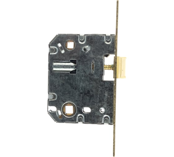 Сантехническая защелка с корпусом, латунь матовая PUERTO LB 1070 SB