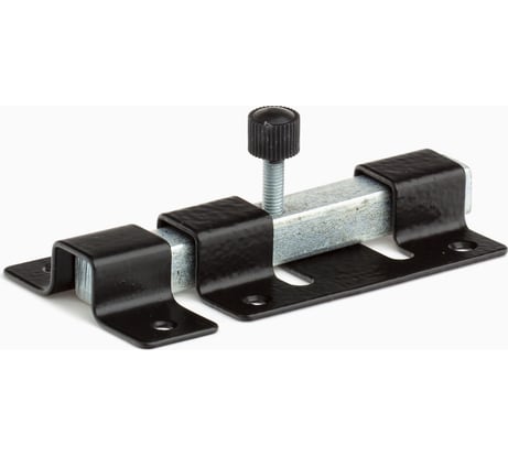 Дверной засов Симеко зщ 031, чёрный, г.Боровичи l-88мм Д716