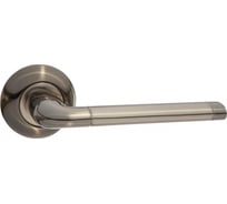 Дверная ручка (черный никель/никель матовый) PUERTOAL 503-08 BN/SN