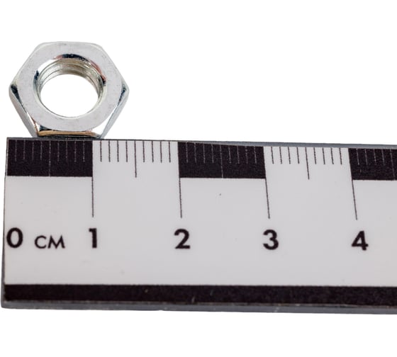 Гайка Море-Метизов DIN 439, класс прочности 6, цинк, М8, 25 шт. GAYKA439CM825M