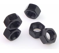 Гайка Море-Метизов DIN 934, класс прочности 12, оксид, M18, 25 шт. GAYKA934M1825M