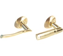 Дверная ручка (латунь матовая/латунь блестящая) PUERTO AL 507-08 SB/PB