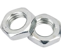 Гайка Море-Метизов DIN 439, класс прочности 6, цинк, М12, 100 шт. GAYKA439CM12100M