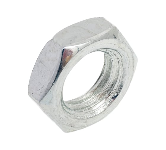 Гайка Море-Метизов DIN 439, класс прочности 6, цинк, М14, 10 шт. GAYKA439CM1410M