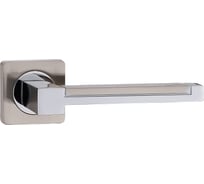 Дверная ручка (никель матовый/никель блестящий) PUERTO AL 530-02 SN/NP