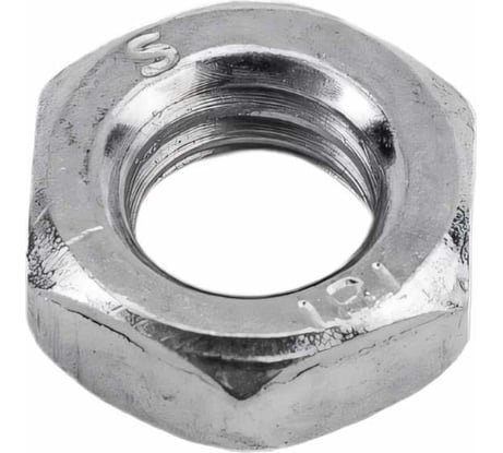 Гайка Море-Метизов DIN 439, класс прочности 6, цинк, М6, 50 шт. GAYKA439CM650M