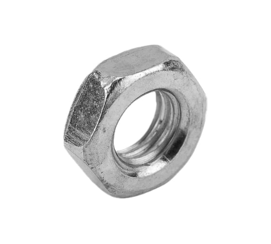 Гайка Море-Метизов DIN 439, класс прочности 6, цинк, М6, 50 шт. GAYKA439CM650M