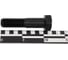 Болт Море-Метизов DIN 931 класс прочности 12.9, оксид, M24x100 мм, 6 шт. BOLT931241006M 5