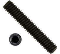 Винт Море-Метизов DIN 913, класс прочности 12.9, оксид, M12x40 мм, 50 шт. VINT913124050M