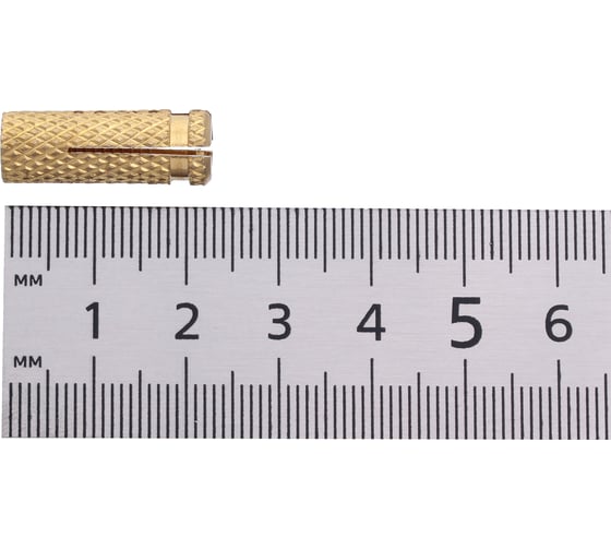 Забивной анкер RMG (цанга) латунь М6x23 (600 шт) Ц/Л-006-0600-4800