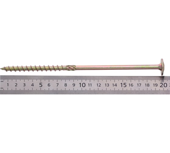 Конструкционный шуруп по дереву RMG прессшайба, 8x200 шлиц TORX 40 (350) Ш/К-Ц-008-0200-Т40-0350