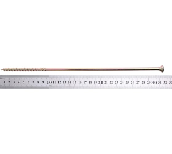 Конструкционный шуруп по дереву RMG потайной, 8x320 шлиц TORX 40 (350) Ш/К-Ц-008-0320-Т40-0350