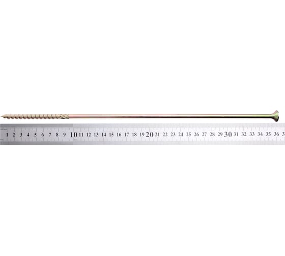 Конструкционный шуруп по дереву RMG потайной, 8x360 шлиц TORX 40 (300) Ш/К-Ц-008-0360-Т40-0300
