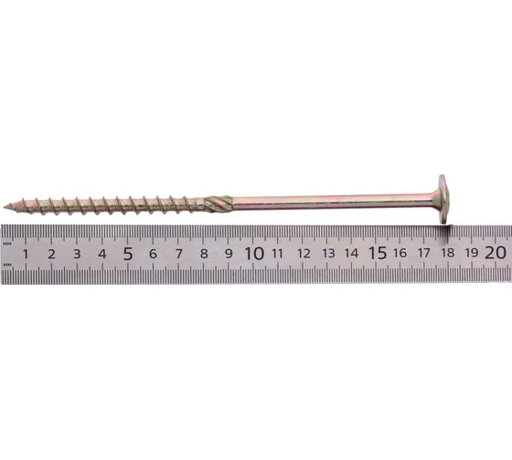 Конструкционный шуруп по дереву RMG прессшайба, 8x160 шлиц TORX 40 (400) Ш/К-Ц-008-0160-Т40-0400