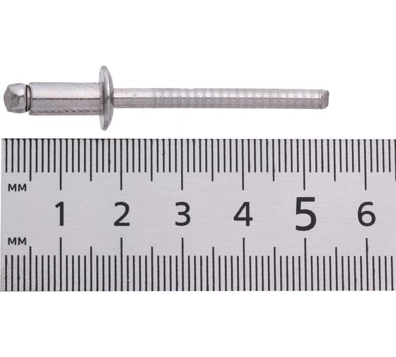 Вытяжная заклепка RMG Нерж/Нерж 4,8x10 (500) З/В-Н/Н-048-010-0500