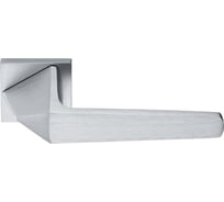 Дверная ручка MORELLI MH-55-S6 SSC "Souk" на квадратной розетке 6 мм, цвет - суперматовый хром Морелли 9014426