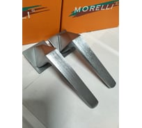 Дверная ручка MORELLI MH-55-S6 SSC "Souk" на квадратной розетке 6 мм, цвет - суперматовый хром 9014426