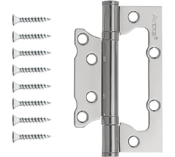 Накладная петля AVERS 100*63*2-B2-CR 2 шт. 25238