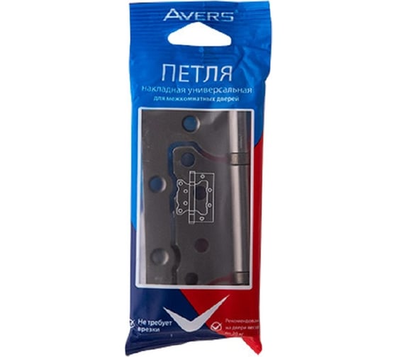Накладная петля AVERS 100х75х2,5-B2-BN 24491