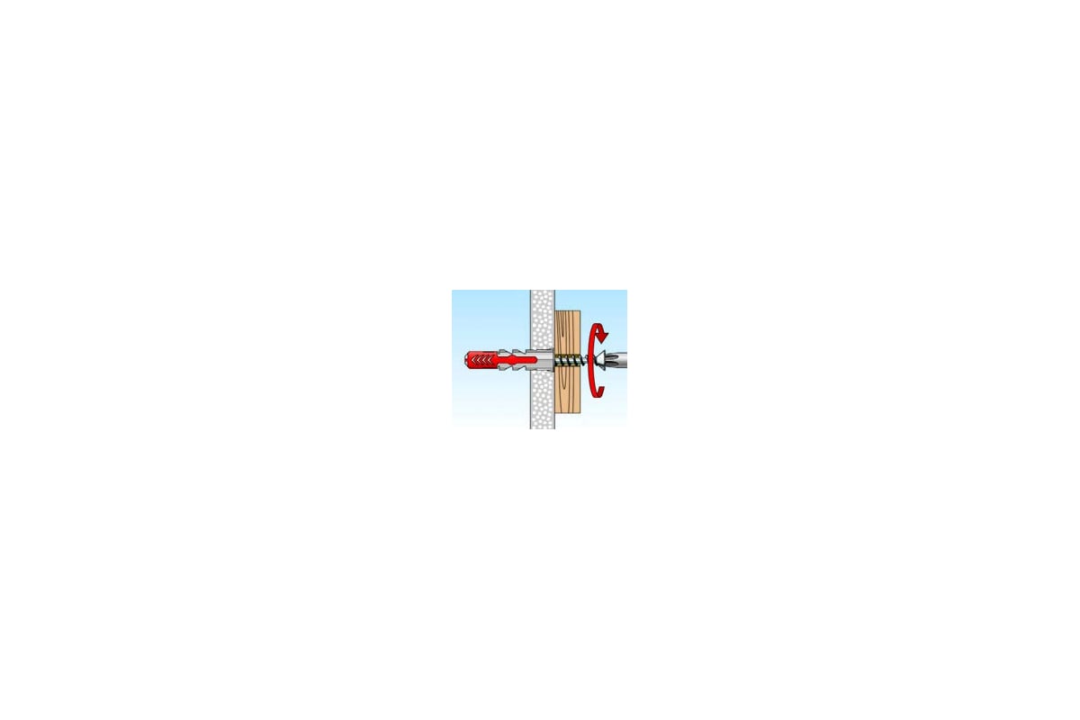 Дюбель Fischer DUOPOWER 6X30 100 шт 555006 - выгодная цена, отзывы ...