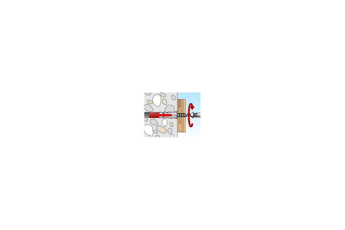 Дюбель Fischer DUOPOWER 6X30 100 шт 555006 - выгодная цена, отзывы ...