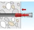 Дюбель Fischer DUOPOWER 5X25 100 шт 555005 10