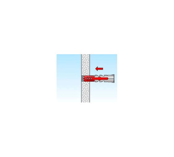 Дюбель Fischer DUOPOWER 8X40 100 шт 555008