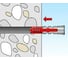Дюбель с шурупом Fischer DUOPOWER 8X40 S 50 шт 555108 9