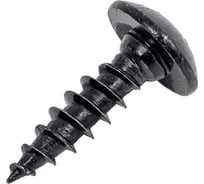 Саморез по дереву Левша с полукруглой головкой 5.5x20 мм, ТХ30, 14 шт., черный цинк У5-1505.Ч