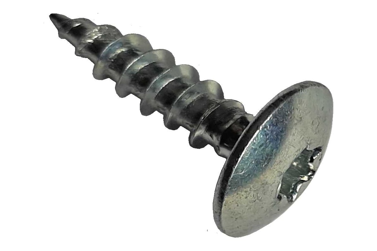 Саморез по дереву Левша с полукруглой головкой 6x25 мм, ТХ30, 14 шт ...