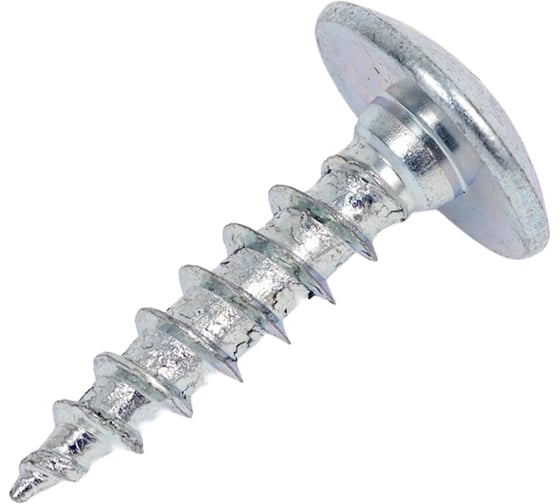 Саморез по дереву Левша с полукруглой головкой 6x25 мм, ТХ30, 14 шт., цинк У5-1510.Ц 1