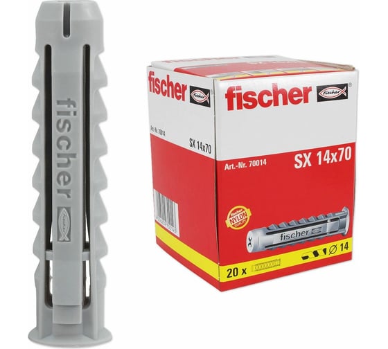 Дюбель Fischer SX 14X70 20 шт 70014
